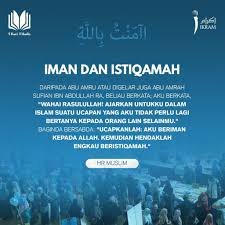 Iman dan Istiqamah