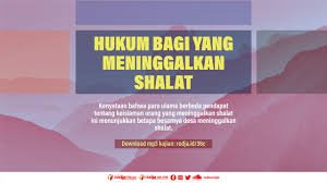Meninggalkan Shalat