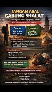 Jamak dan Qashar Shalat