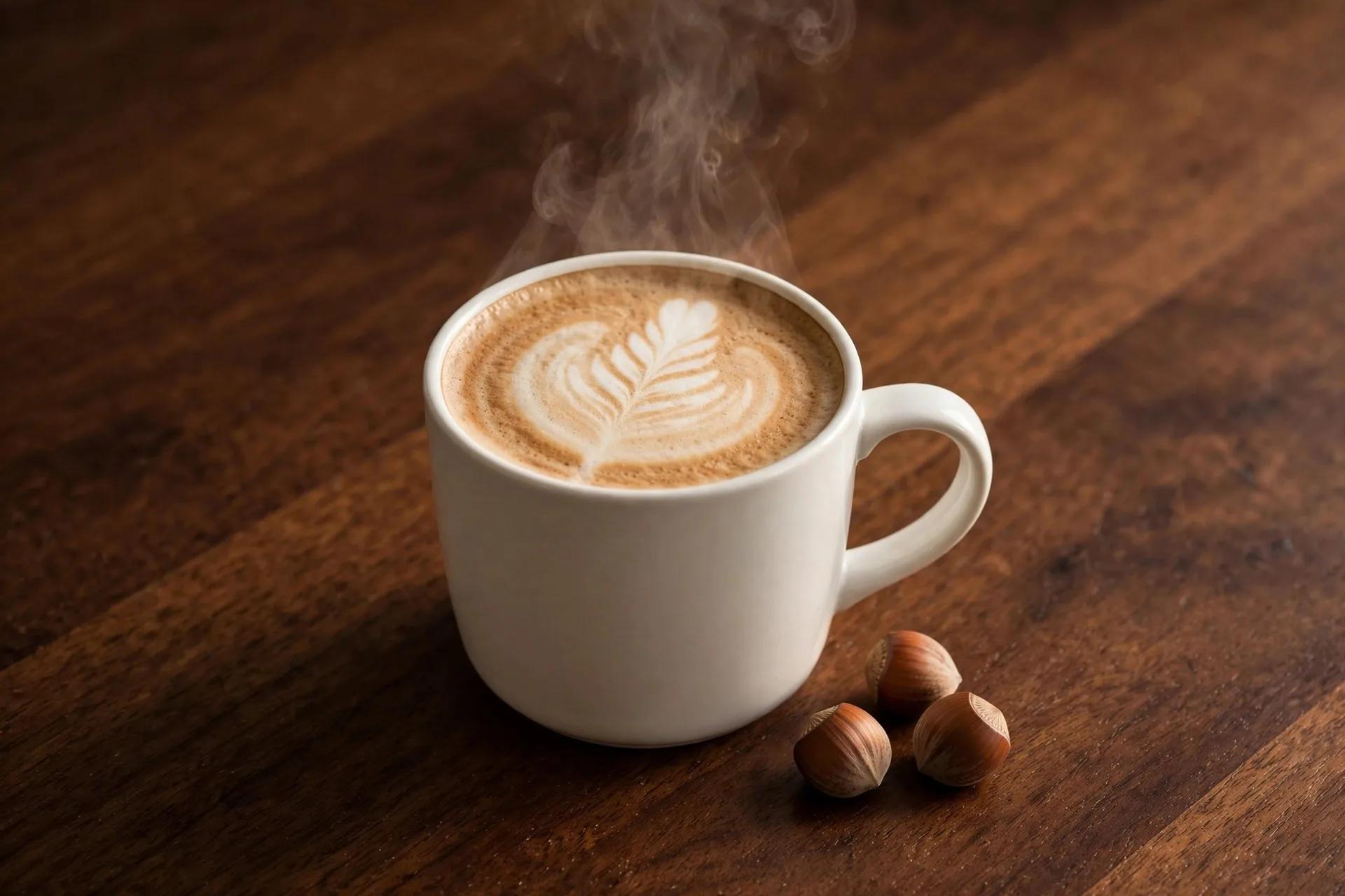 Hot Hazelnut Latte