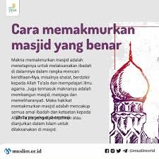 Memakmurkan Masjid