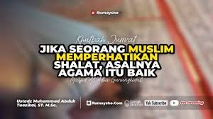 Memperhatikan Shalat