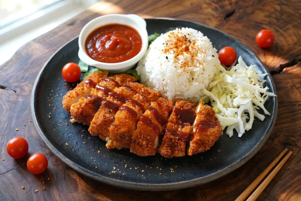 Nasi Chicken Katsu